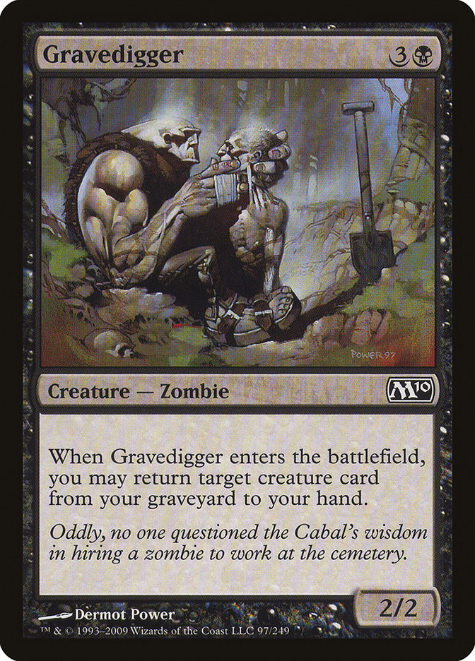 Gravedigger M10-97 Magic 2010 Magic card