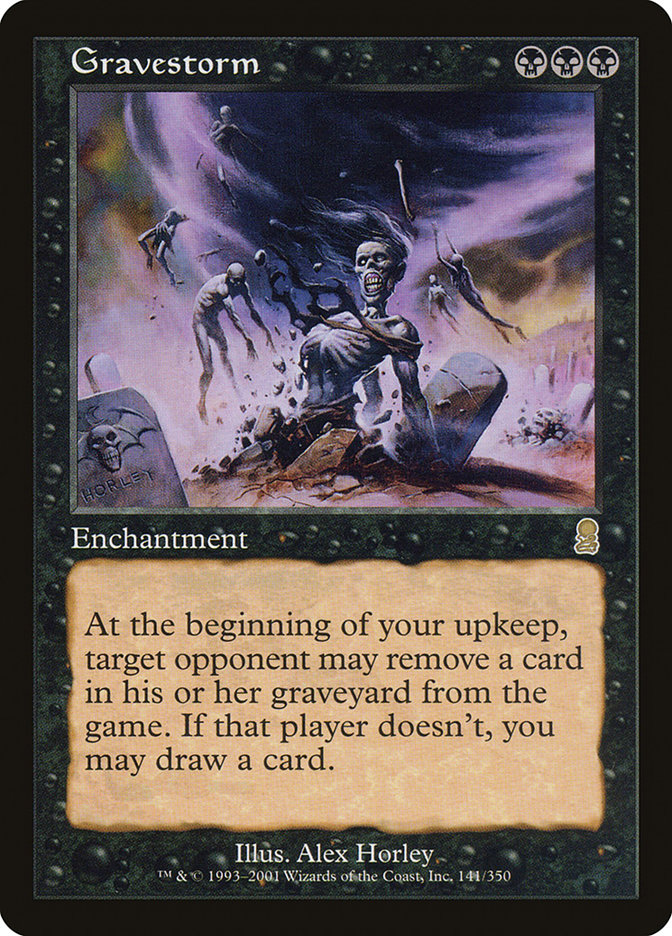 Gravestorm ODY-141 Odyssey Magic card