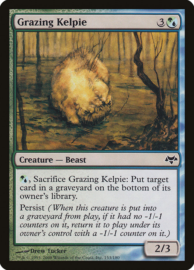 Grazing Kelpie EVE-153 Eventide Magic card