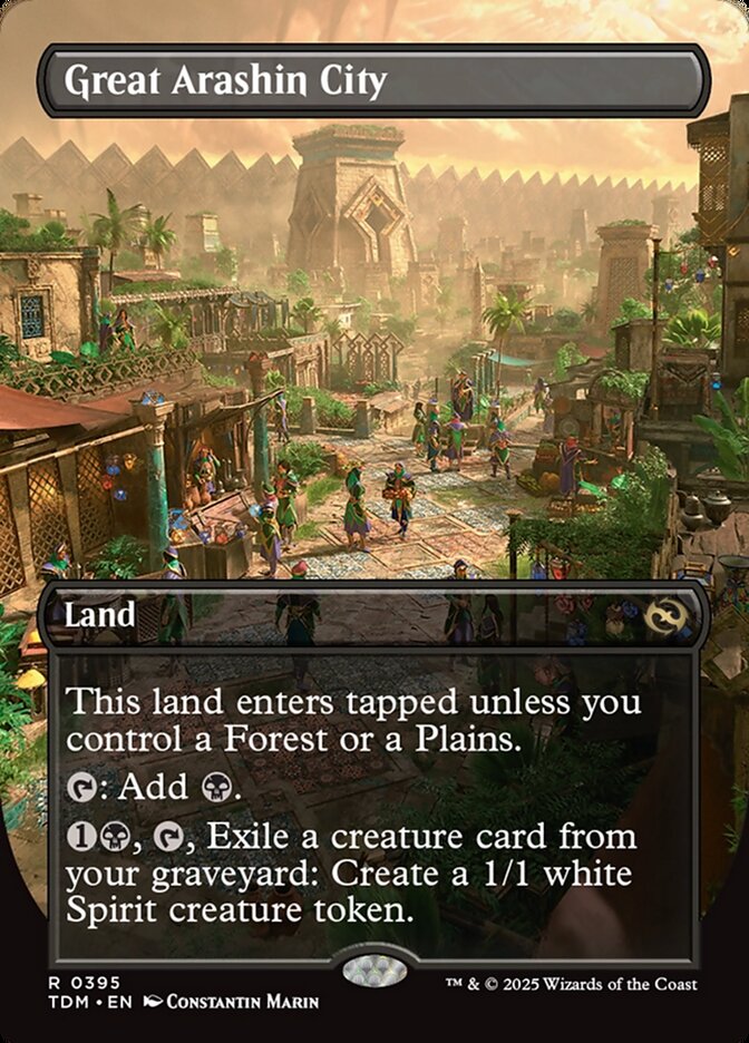 Great Arashin City TDM-395 Tarkir: Dragonstorm Magic card