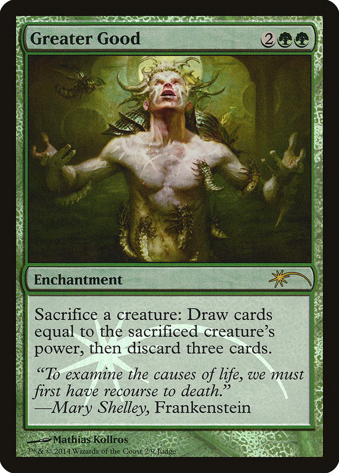 Greater Good J14-2 Judge Gift Cards 2014 Magic card