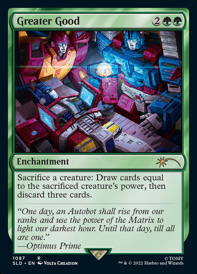 Greater Good SLD-1087 Secret Lair Drop Magic card