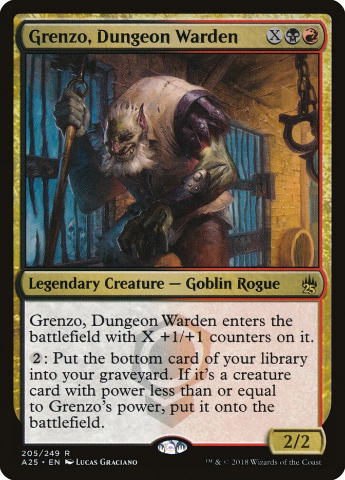 Grenzo, Dungeon Warden A25-205 Masters 25 Magic card