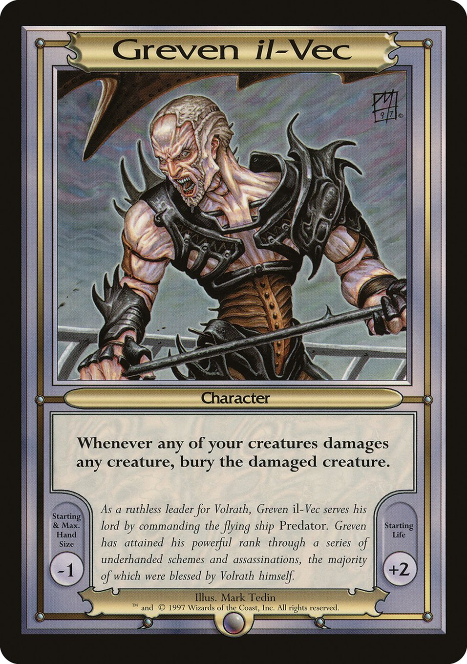 Greven il-Vec PVAN-203 Vanguard Series Magic card