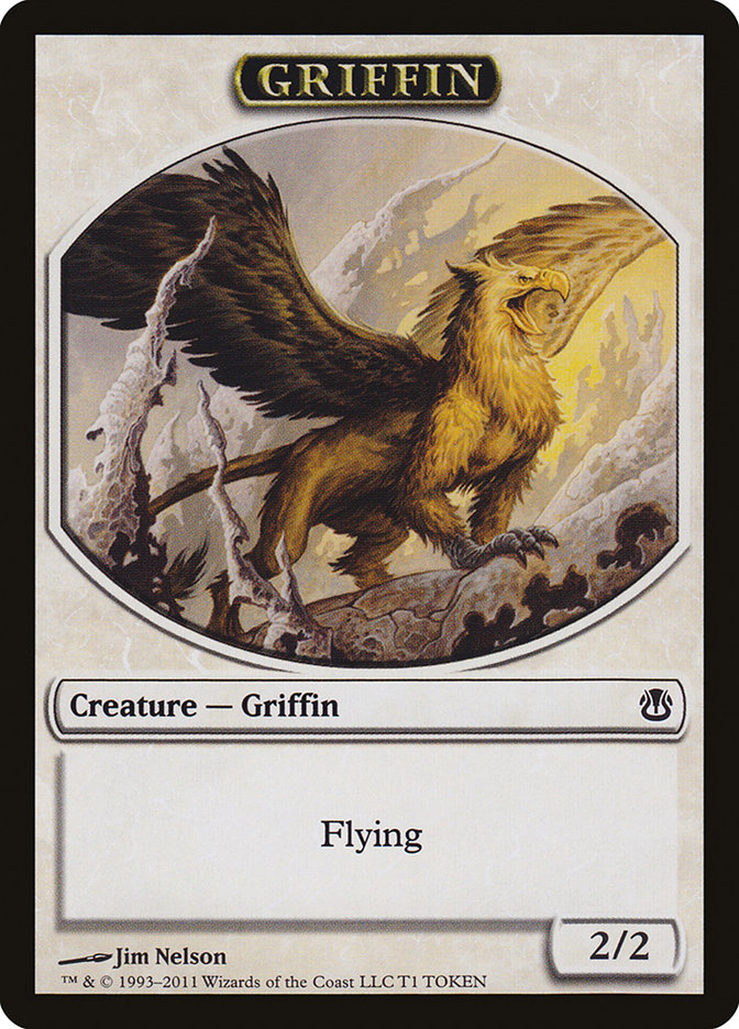 Griffin TDDH-1 Duel Decks: Ajani vs. Nicol Bolas Tokens Magic card
