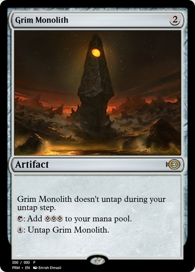 Grim Monolith PRM-61567 Magic Online Promos Magic card