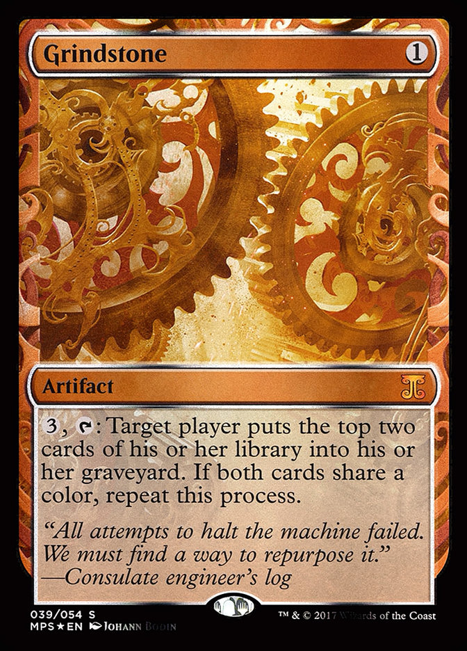 Grindstone MPS-39 Kaladesh Inventions Magic card