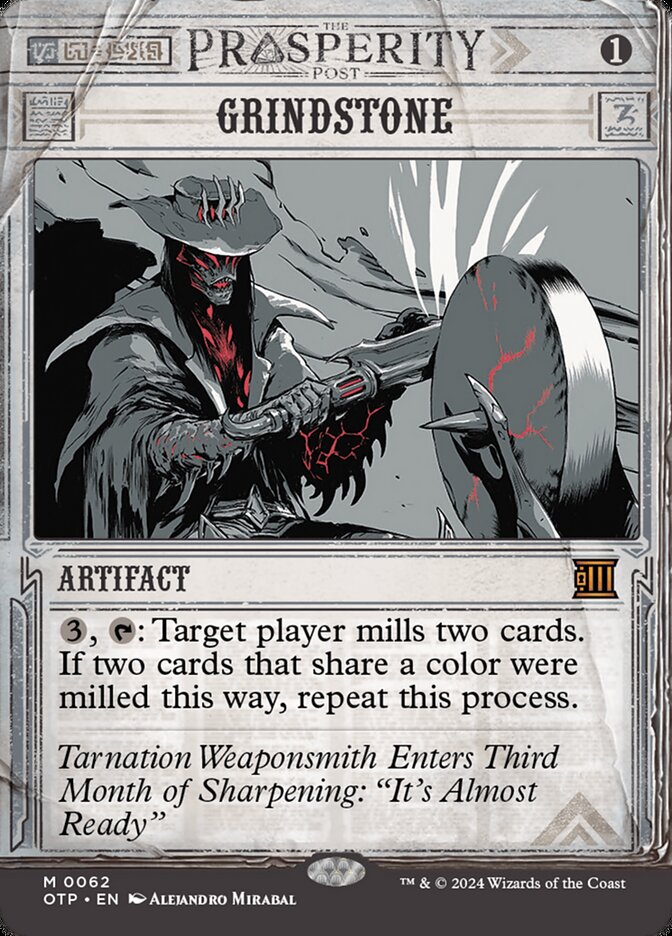 Grindstone OTP-62 Breaking News Magic card