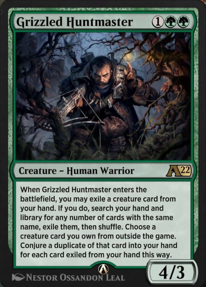 Grizzled Huntmaster YMID-49 Alchemy: Innistrad Magic card