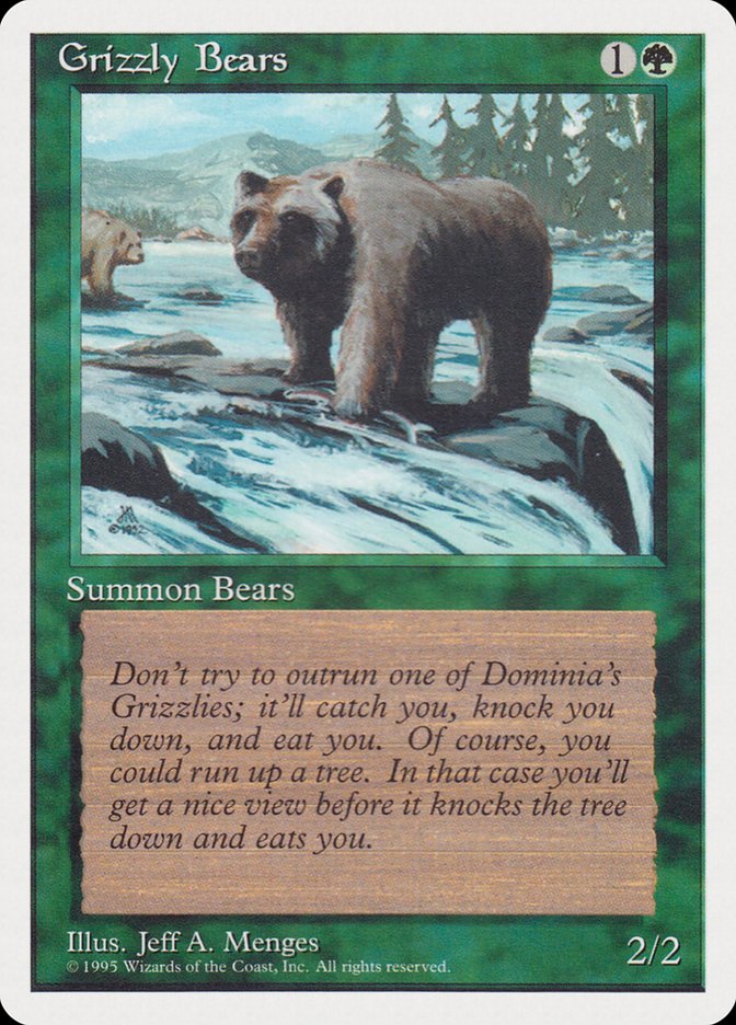 Grizzly Bears RQS-41 Rivals Quick Start Set Magic card