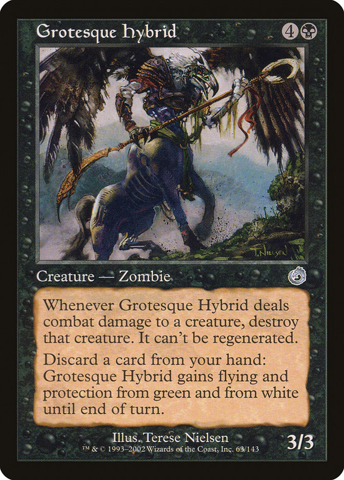 Grotesque Hybrid TOR-63 Torment Magic card