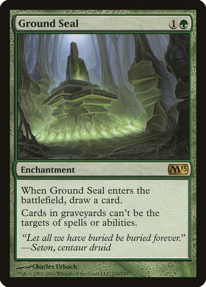 Ground Seal M13-176 Magic 2013 Magic card