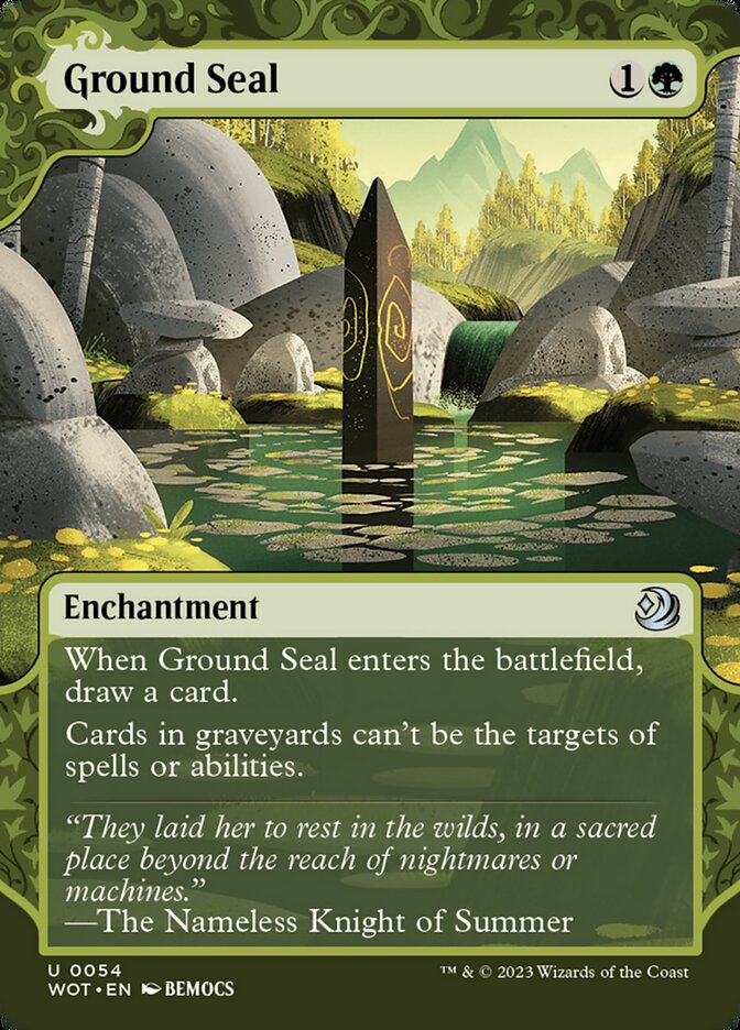 Ground Seal WOT-54 Wilds of Eldraine: Enchanting Tales Magic card