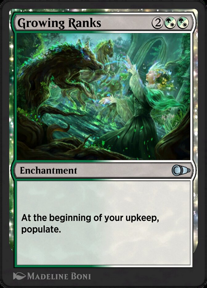 Growing Ranks PIO-308 Pioneer Masters Magic card