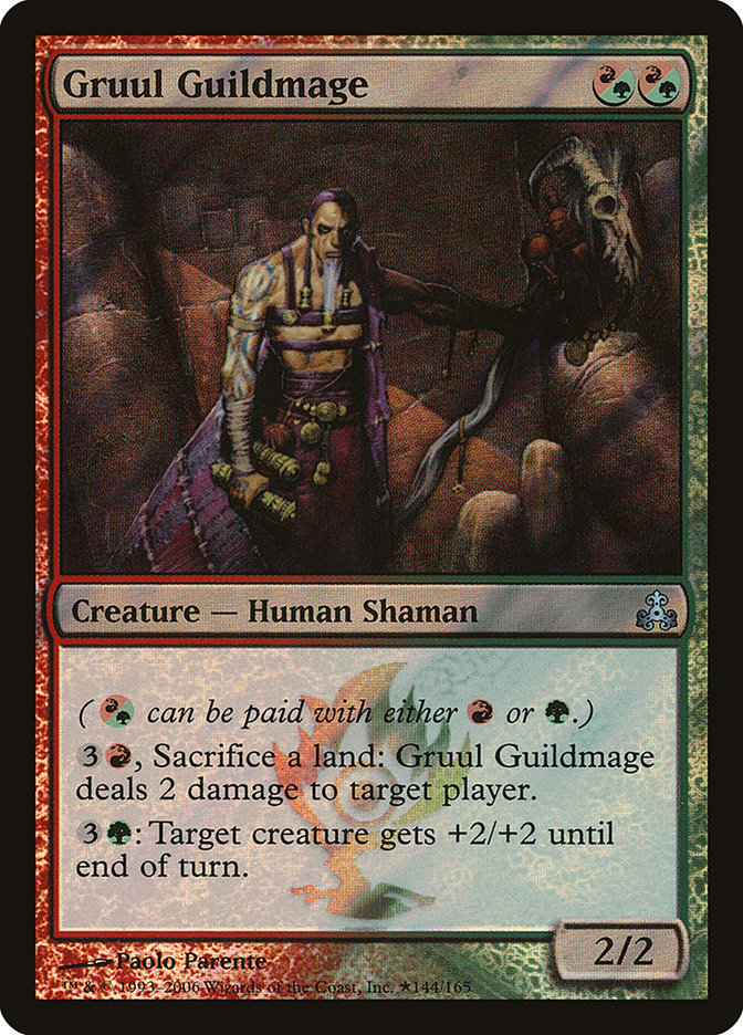 Gruul Guildmage PGPT-144STAR Guildpact Promos Magic card