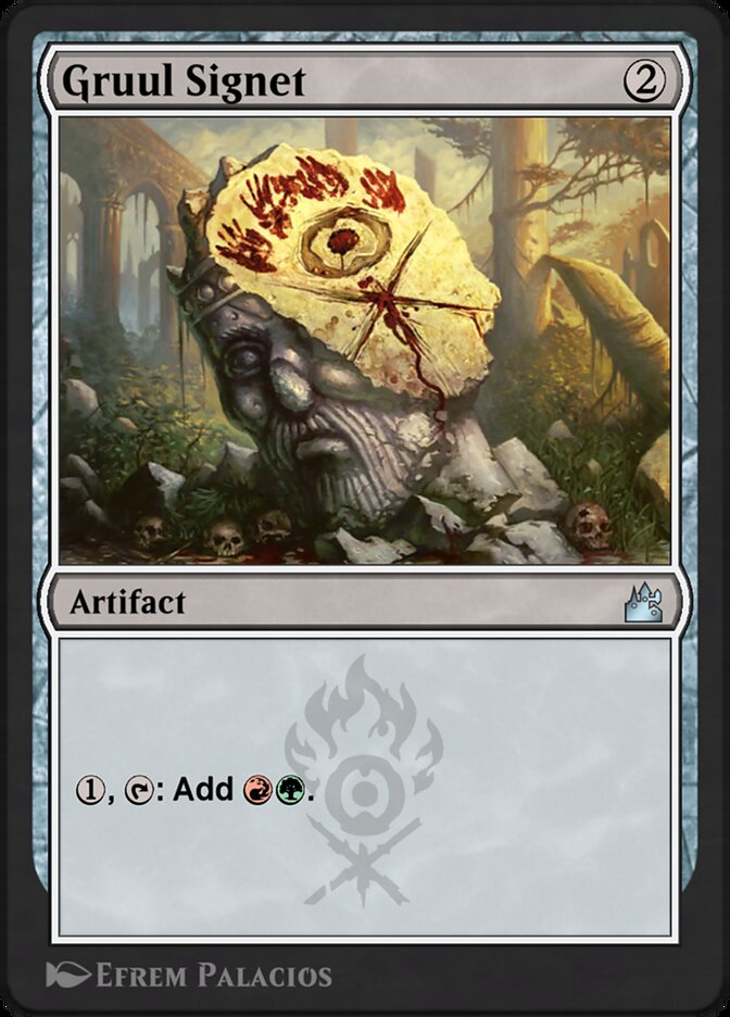 Gruul Signet AA1-7 Arena Anthology 1 Magic card