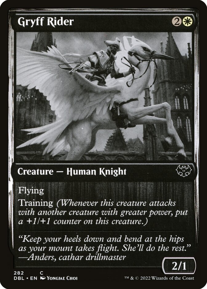 Gryff Rider DBL-282 Innistrad: Double Feature Magic card