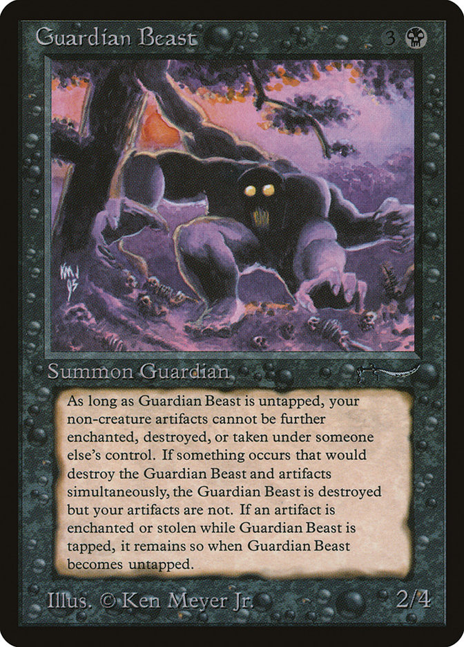 Guardian Beast ARN-26 Arabian Nights Magic card