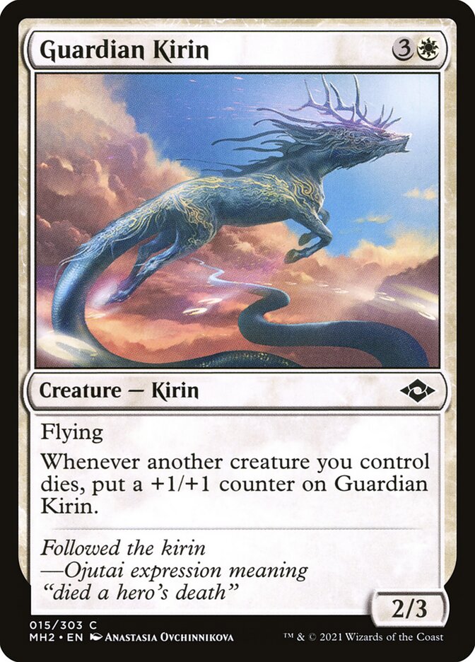 Guardian Kirin MH2-15 Modern Horizons 2 Magic card