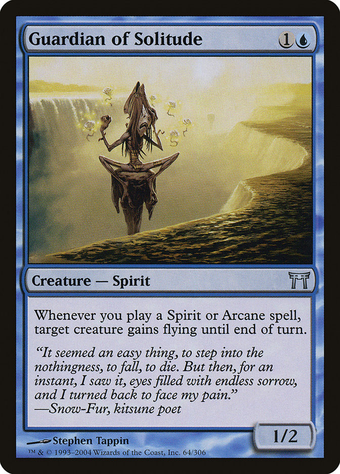 Guardian of Solitude CHK-64 Champions of Kamigawa Magic card
