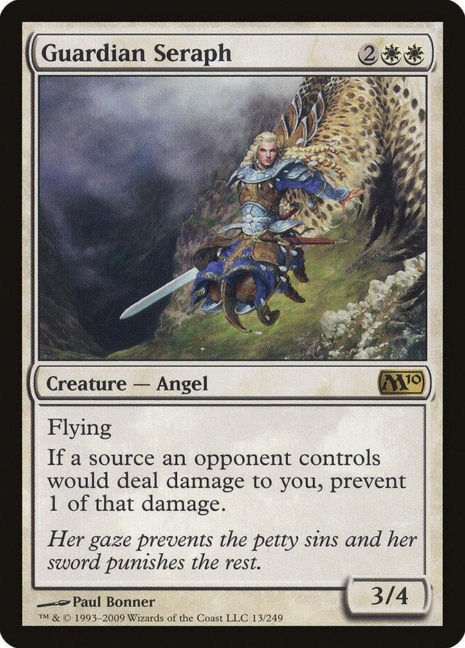 Guardian Seraph M10-13 Magic 2010 Magic card