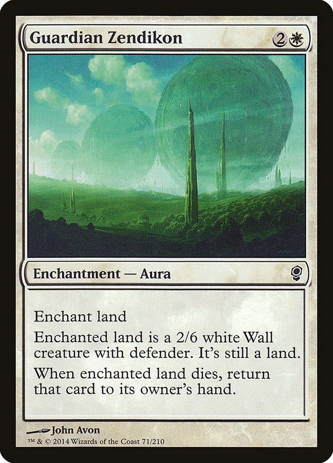 Guardian Zendikon CNS-71 Conspiracy Magic card