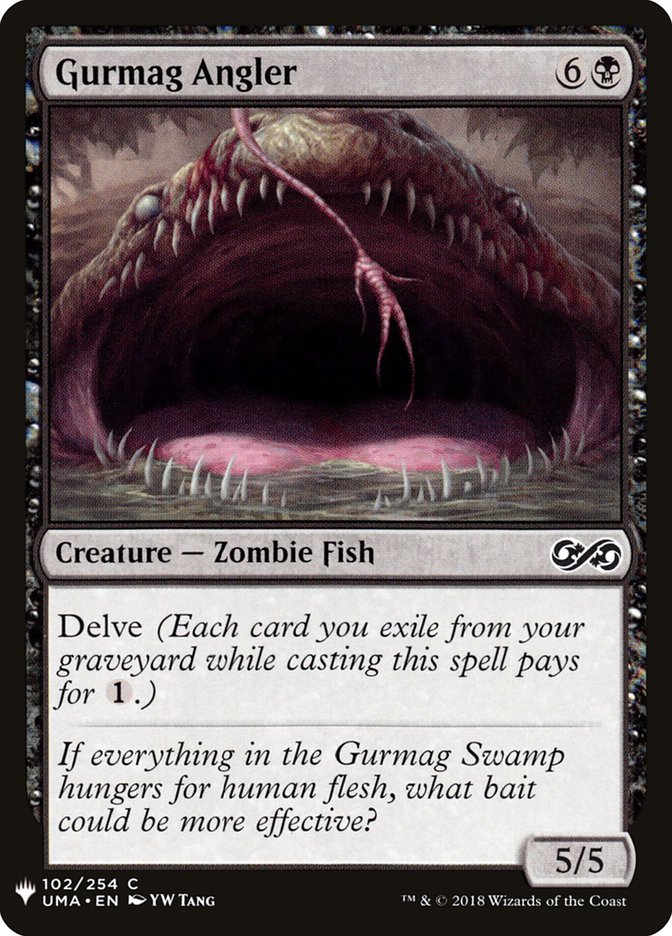 Gurmag Angler PLST-UMA-102 The List Magic card