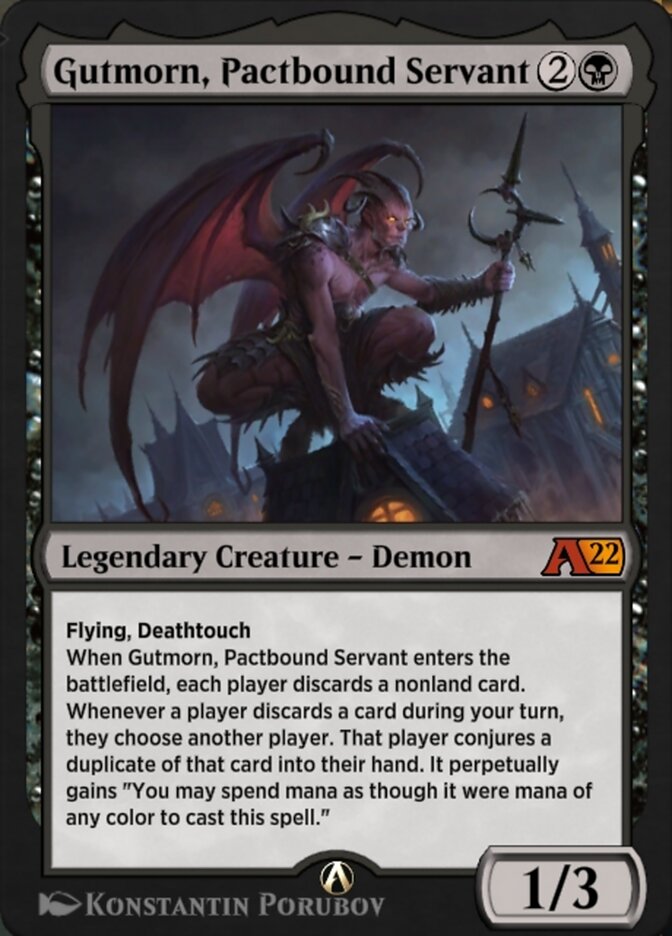 Gutmorn, Pactbound Servant YMID-28 Alchemy: Innistrad Magic card