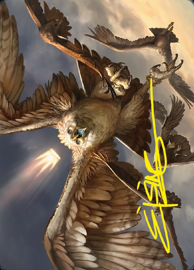 Gwaihir, Greatest of the Eagles // Gwaihir, Greatest of the Eagles ALTR-59 Tales of Middle-earth Art Series Magic card