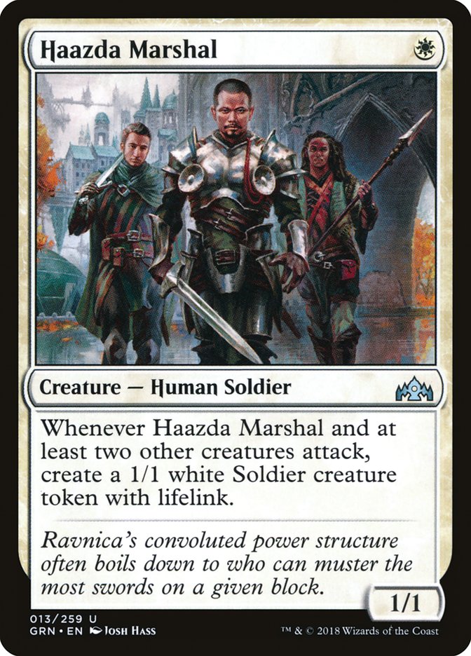 Haazda Marshal GRN-13 Guilds of Ravnica Magic card