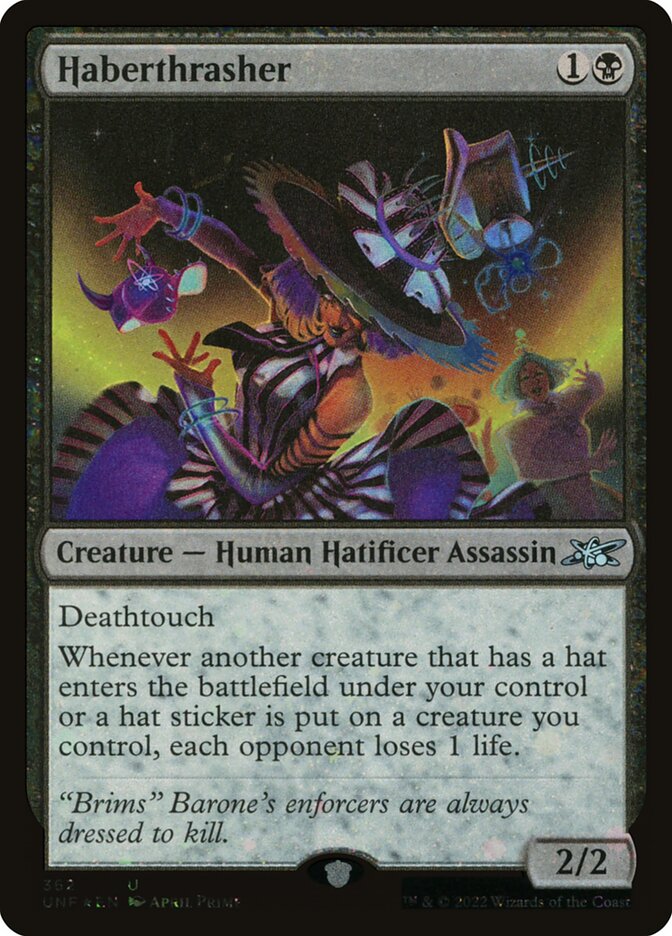 Haberthrasher UNF-362 Unfinity Magic card