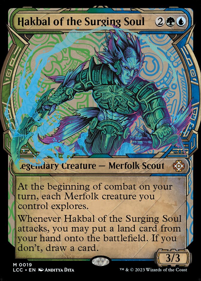 Hakbal of the Surging Soul LCC-19 The Lost Caverns of Ixalan Commander Magic card