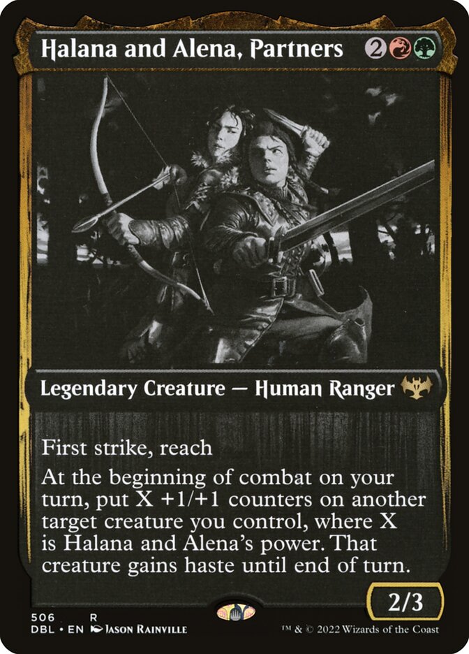 Halana and Alena, Partners DBL-506 Innistrad: Double Feature Magic card