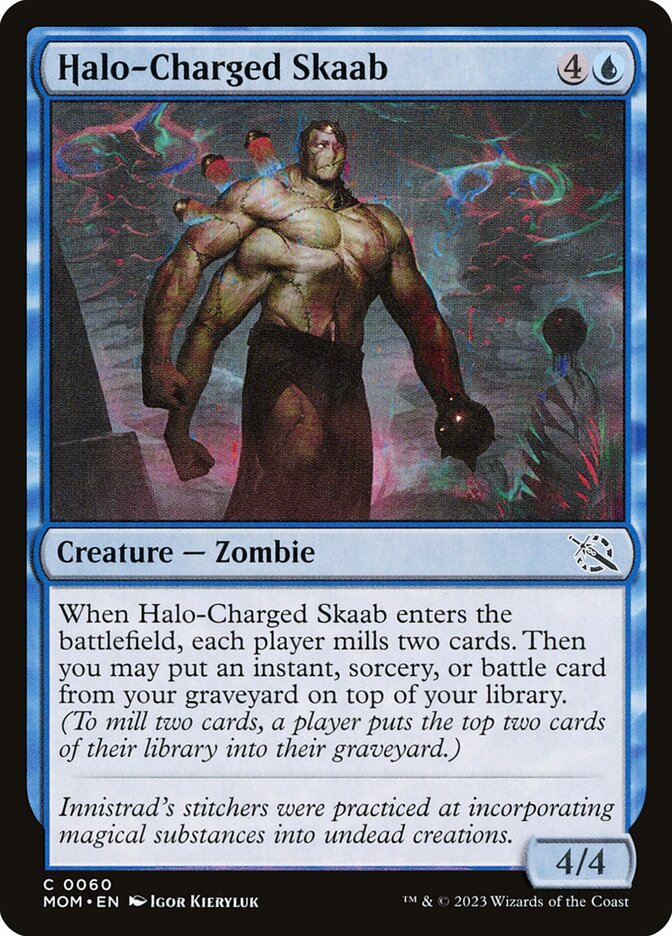 Halo-Charged Skaab MOM-60 March of the Machine Magic card