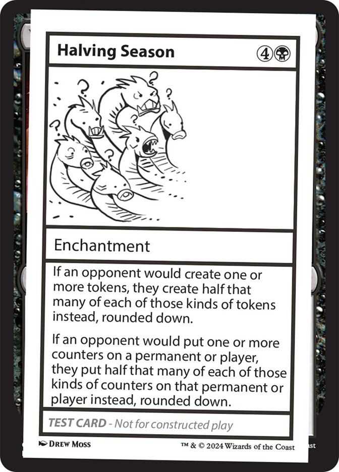 Halving Season MB2-545 Mystery Booster 2 Magic card
