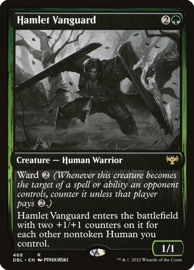 Hamlet Vanguard DBL-468 Innistrad: Double Feature Magic card