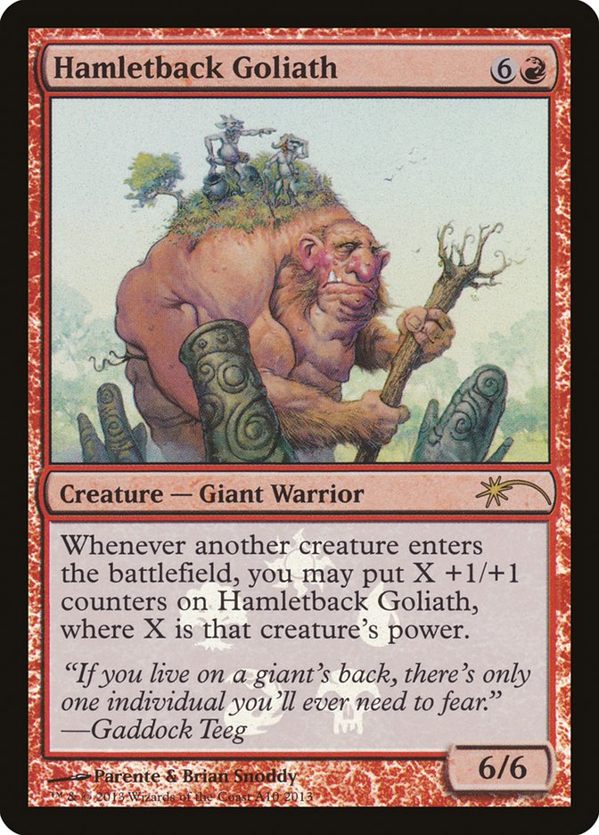Hamletback Goliath PM13-A10 Magic 2013 Promos Magic card