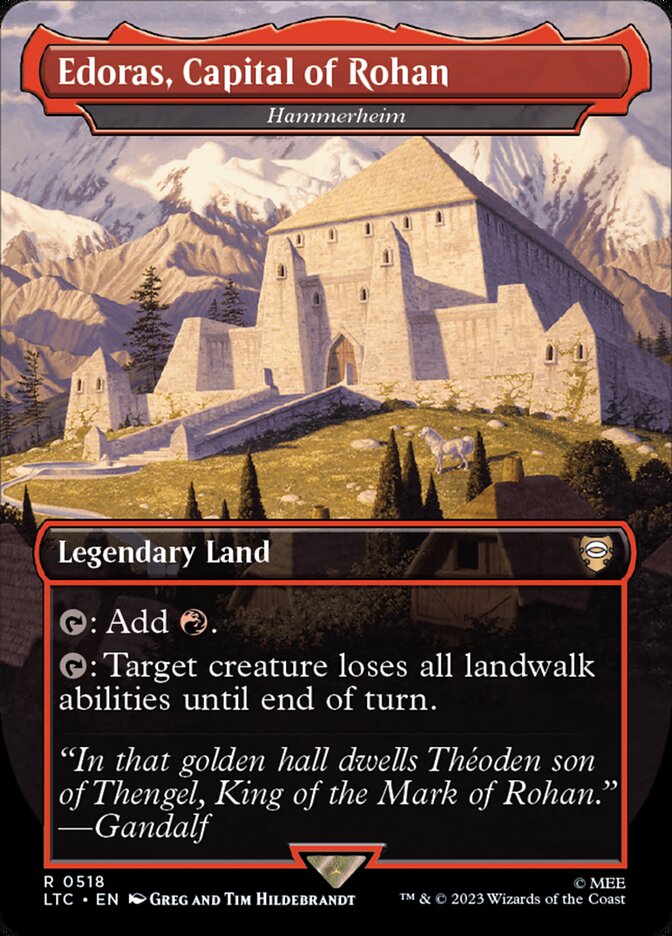 Hammerheim LTC-518 Tales of Middle-earth Commander Magic card