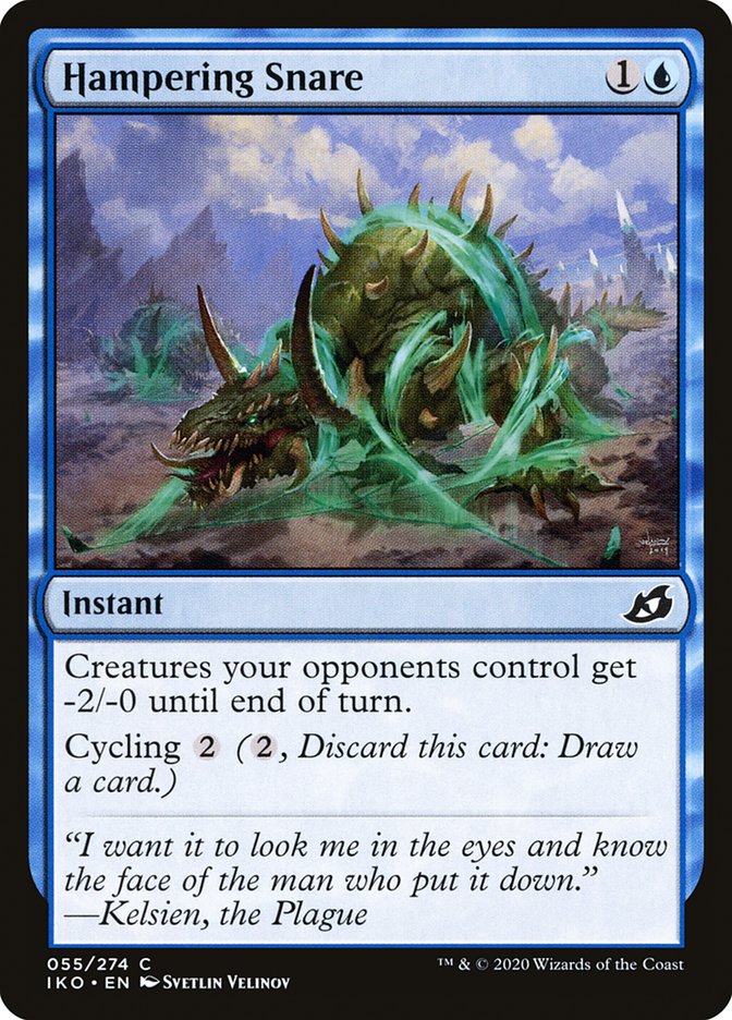 Hampering Snare IKO-55 Ikoria: Lair of Behemoths Magic card