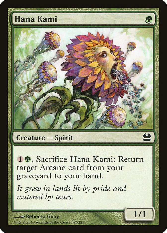 Hana Kami MMA-147 Modern Masters Magic card