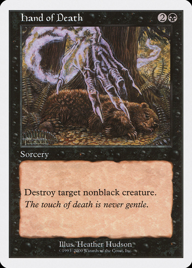 Hand of Death S00-25 Starter 2000 Magic card