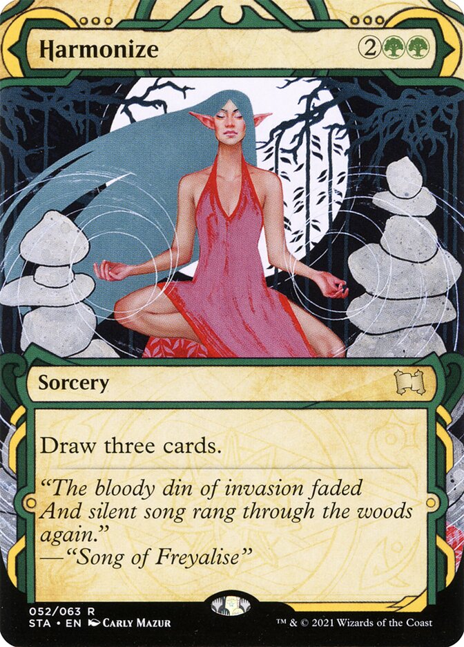 Harmonize STA-52 Strixhaven Mystical Archive Magic card