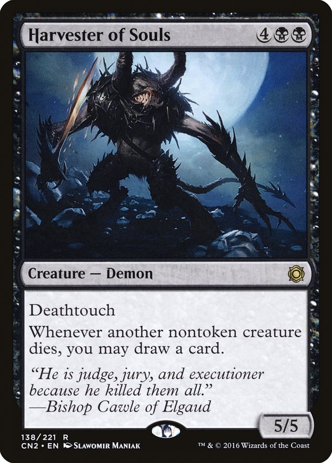 Harvester of Souls CN2-138 Conspiracy: Take the Crown Magic card