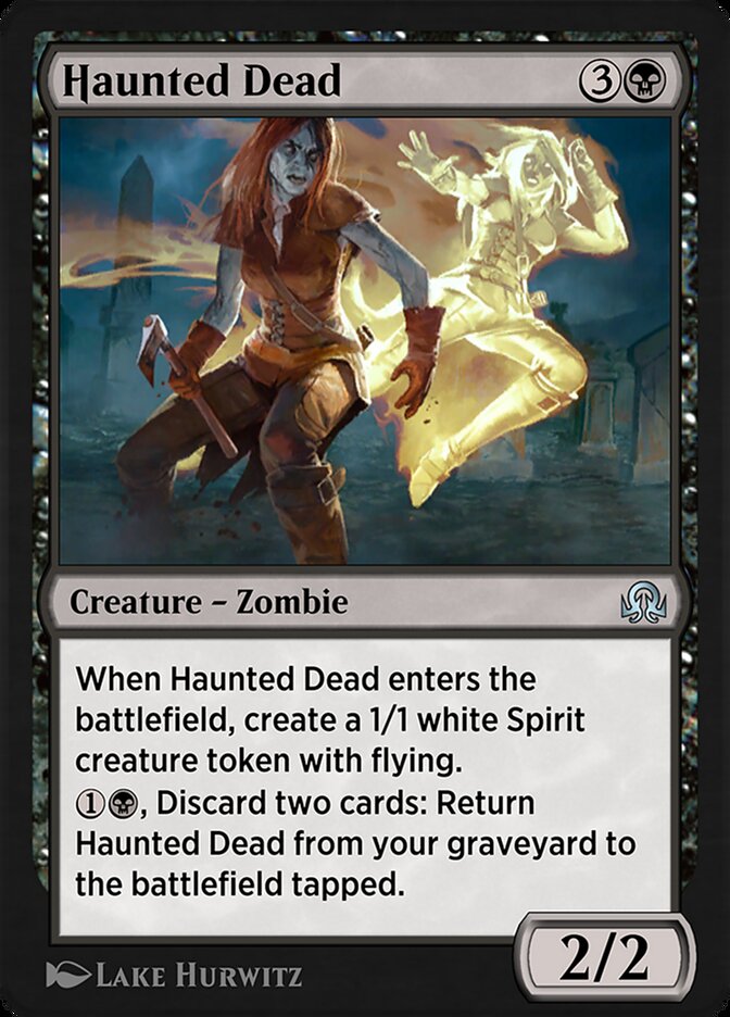 Haunted Dead SIR-117 Shadows over Innistrad Remastered Magic card