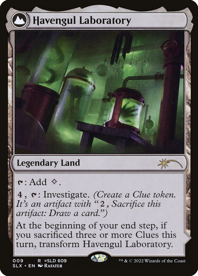 Havengul Laboratory // Havengul Mystery SLX-9 Universes Within Magic card