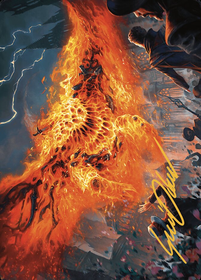 Havoc Eater // Havoc Eater AMKM-48 Murders at Karlov Manor Art Series Magic card