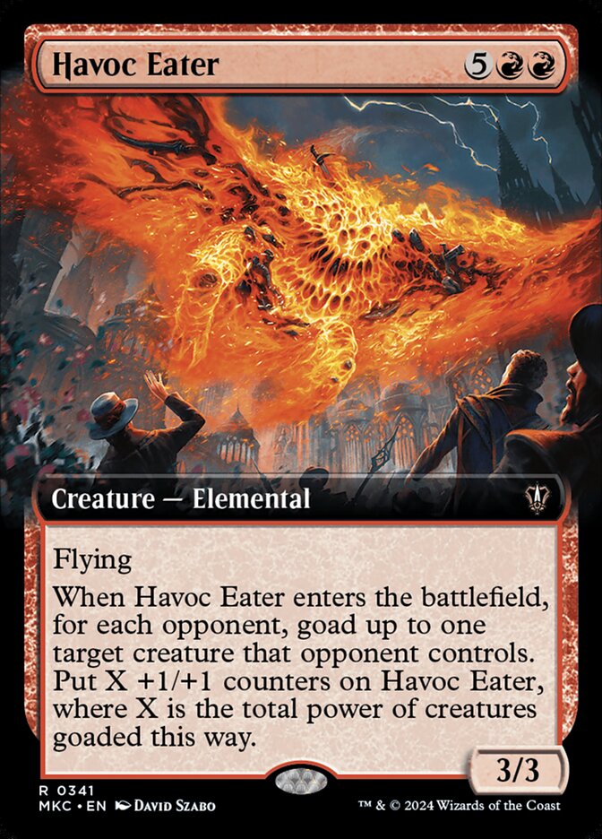 Havoc Eater MKC-341 Murders at Karlov Manor Commander Magic card
