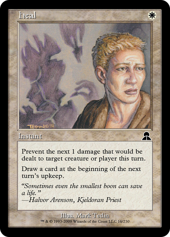 Heal ME3-14 Masters Edition III Magic card
