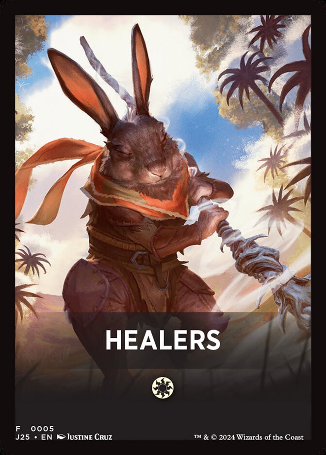 Healers FJ25-5 Foundations Jumpstart Front Cards Magic card