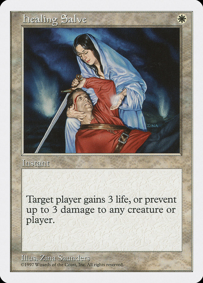 Healing Salve 5ED-33 Fifth Edition Magic card
